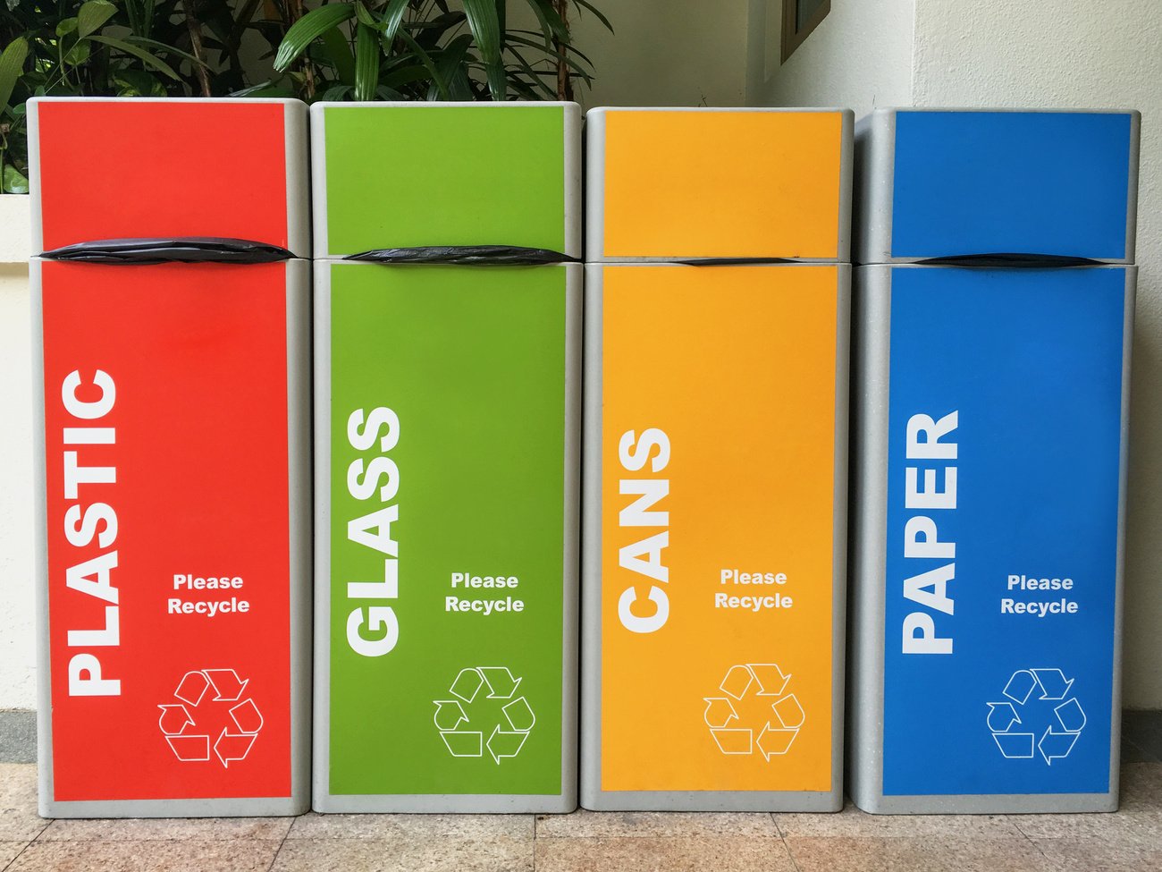 Recycling bins