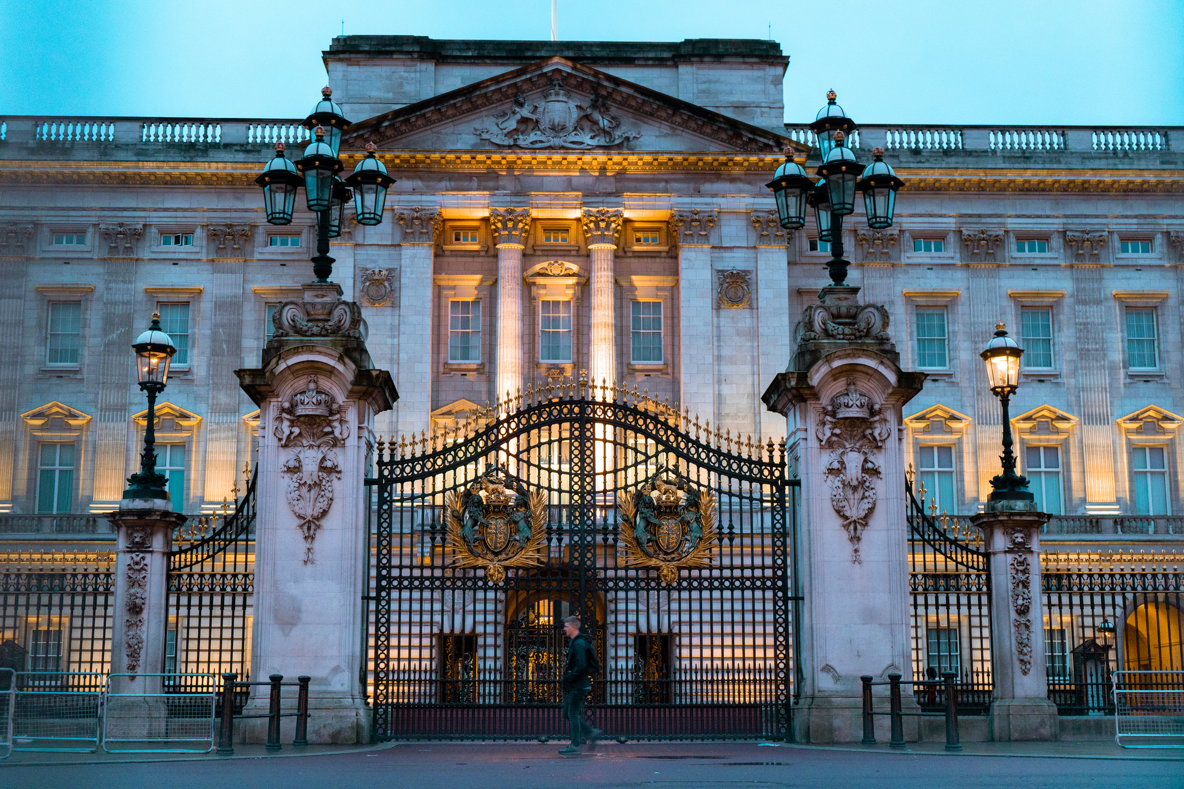 Entrance Gate of the Buckingham Palace 