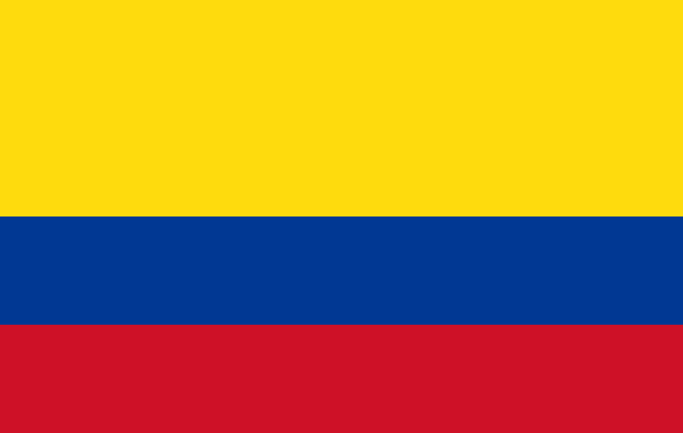 the flag of colombia